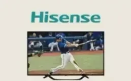 Hisense Android TV with live sport on screen