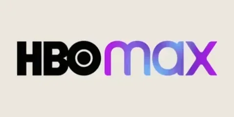 HBO Max logo on a pale tile